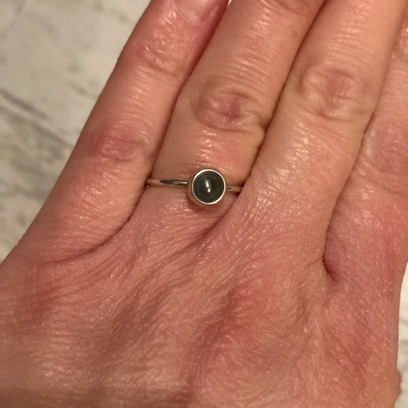 Featheroak Jewellery Artist Handmade Scottish Raw Refined Stone Ring Set - Picture 2 of 15